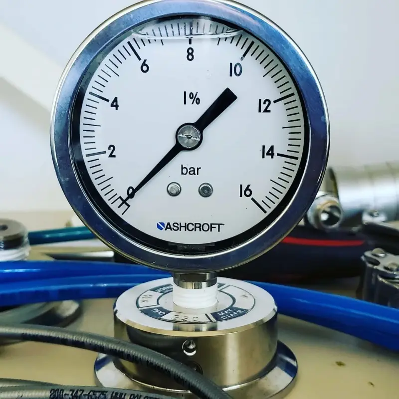 Calibração de sensor de pressão