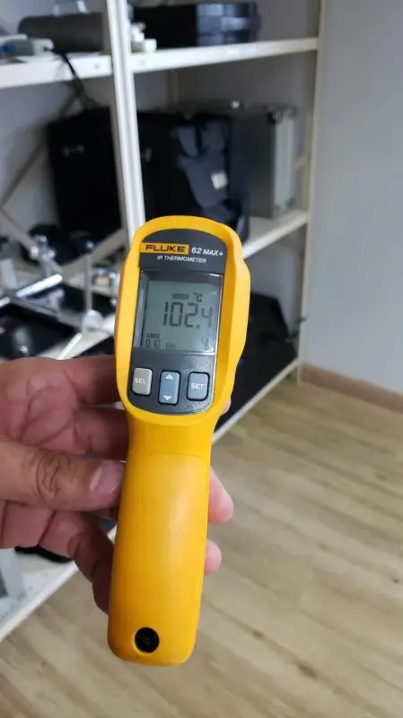 Calibração de termômetro infravermelho