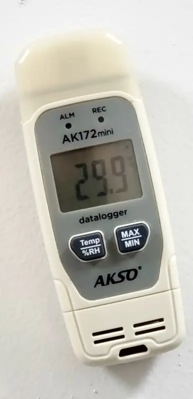 Calibrar registrador de temperatura